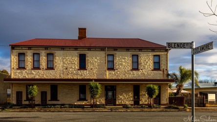 The Centennial Hotel was first licensed in 1889, became a favourite with the shearers, but was delicensed in 1990 with the license transferred to The Bourbon in Kings Cross, Sydney. The Centennial is now a private residence. [3145]
