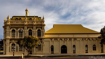 The 1905 Trades Hall Building in Broken Hill is a symbol of the struggle for workers` rights in this city and beyond. [3073]