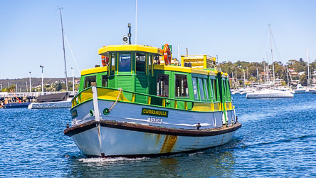 The MV Curranulla is Australia's oldest commuter ferry. [6417]
