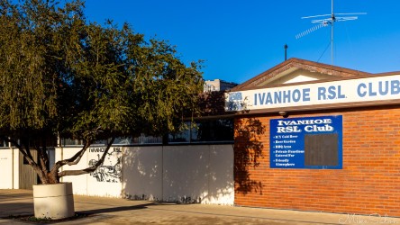 The Ivanhoe RSL is a struggling club in a struggling town, and the only place to get a feed, dinner only, after 6pm. It`s a very dreary place, no ambience at all, but the staff were friendly.  Adequate pub food menu. [2027]