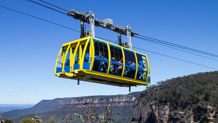 The Skyway which crosses the Kadumba River gorge in Katoomba, [1618]
