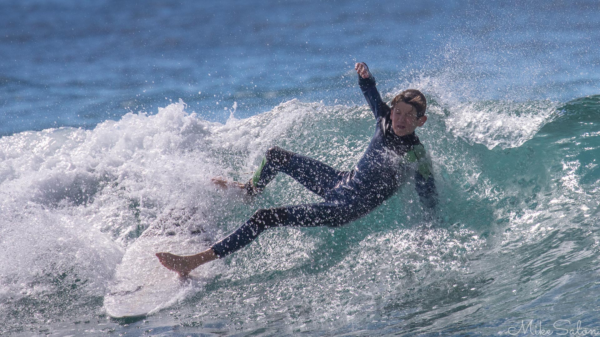 Wipe Out at Bronte : Unglamorous dismount by young surfer at Bronte Beach. (0D0A5356.jpg)<br>Camera: Canon EOS 5D Mark IV