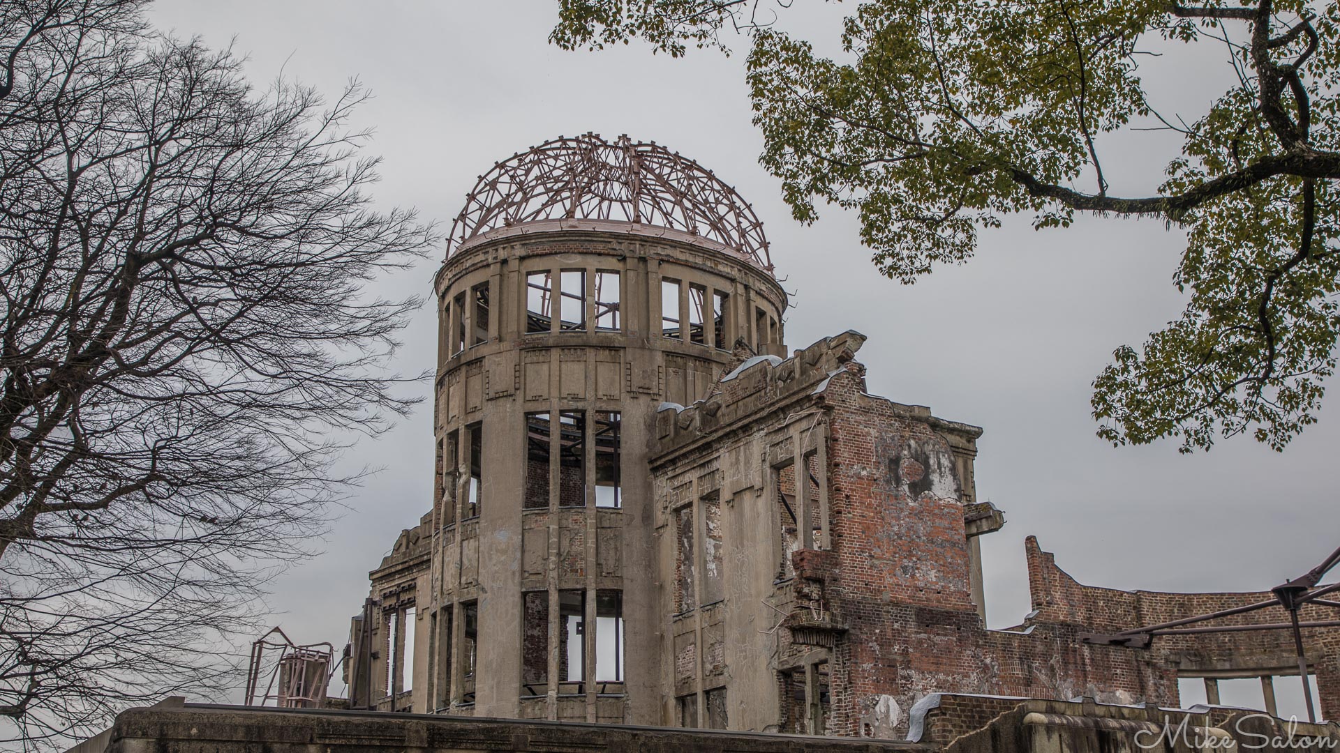 A-Bomb Memorial : The heart-rending symbol of Hiroshima, the government office immediately under the A-Bomb explosion. (0D0A7036.jpg)<br>Camera: Canon EOS 5D Mark IV